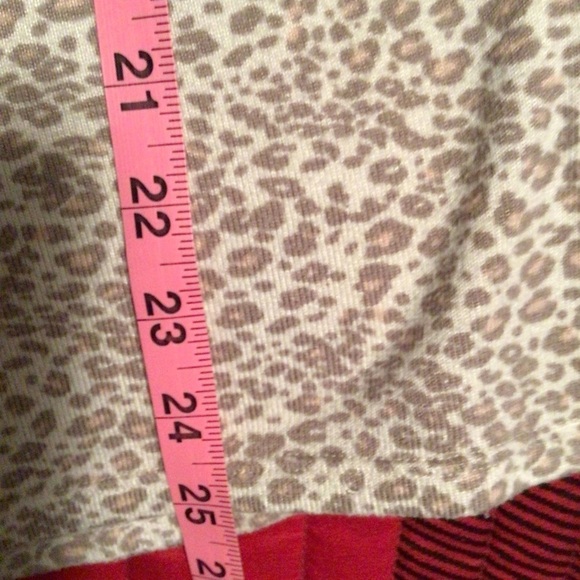 Womens American Eagle Cheetah Print Long Sleeve Top - Picture 7 of 7